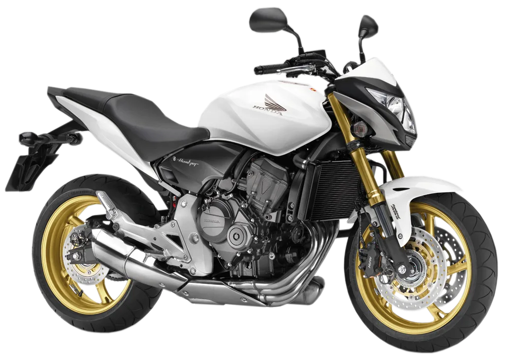 Honda CB600F Hornet vista de lado